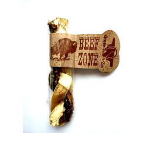 Green Qzin Косичка из сыромятной говяжей кожи и мяса