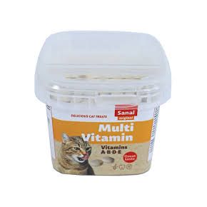 Sanal MultiVitamin - Мультивитамин,100 гр - лакомство для кошек с витаминами группы В