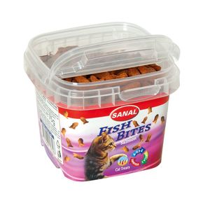 Sanal Fish Bits - Санал для котов подушечки рыбные 75 г