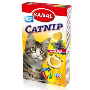 Sanal Catnip SC1800 - Санал для котов с кошачьей мятой 40 таб.