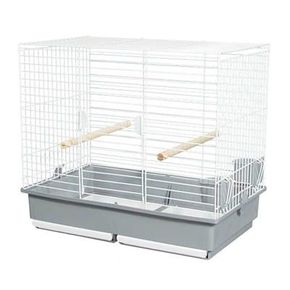 КЛЕТКА Voltrega для ПТИЦЫ белая 36.00 x 58.00 x 52.00 см 001852B