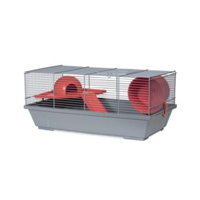 КЛЕТКА VOLTREGA для мышей серая 28.00 x 50.50 x 25.00 см. 001117G