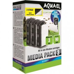 Наполнитель FZN MINI CARBON MEDIA PACK 3pcs
