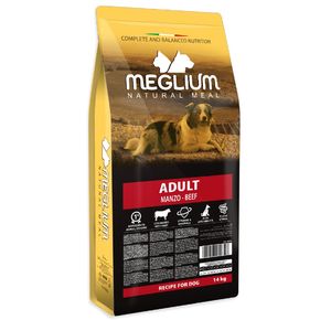 MEGLIUM DOG Adult Gold - Меглиум Голд - для взрослых собак всех пород с говядиной