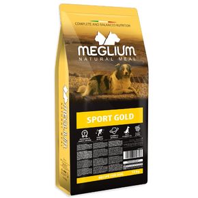 MEGLIUM DOG Adult Sport Gold -Меглиум Спорт Голд - для взрослых активных собак с говядиной