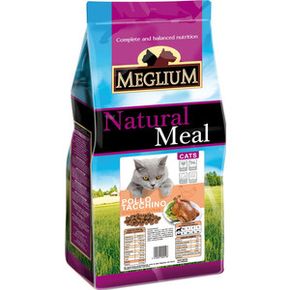 MEGLIUM CAT Adult Chicken & Turkey- Меглиум для привередливых кошек с курицей и индейкой