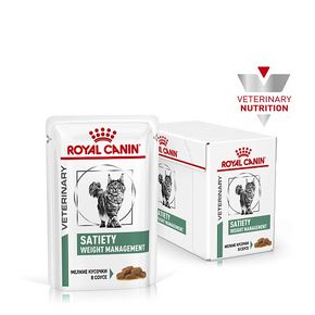 ROYAL CANIN SATIETY WEIGHT MANAGEMENT SAT30 Влажная диета для кошек для контроля избыточного веса