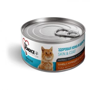 1ST CHOICE ТУНЕЦ С КУРИЦЕЙ И ПАПАЙЕЙ