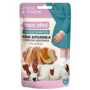 Green Qzin TRUE LOVE: УШИ КРОЛИКА с мясом кролика 50 гр