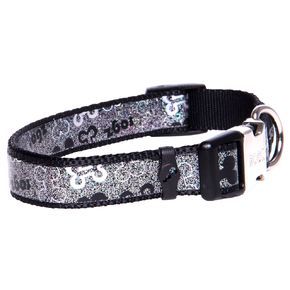 ROGZ Ошейник Lapz Trendy Halsband Black Bones