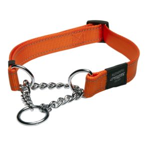 ROGZ Utility Obedience Choker Ошейник - полуудавка строгая Orange