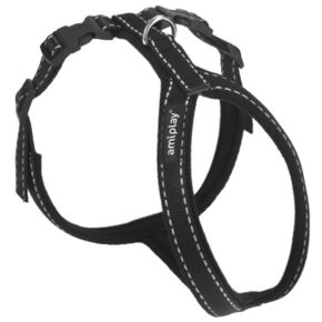 AMI PLAY Шлейки регулируемые Grand Soft Reflective S max 26 [c] x 34-43 [d] cm