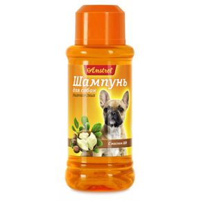 Шампунь Amstrel 320мл для собак гладкошерстных с маслом ши