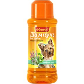 Шампунь Amstrel 320мл для собак кондиционирующий с целебными травами