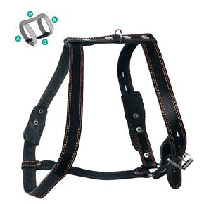 Triol Gamma Шлейка кожаная 25мм, обх.гр. 830-950мм