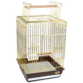 TRIOL Клетка 1038AG для птиц, золото, 475*475*860мм
