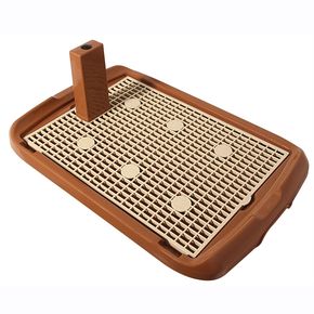 Triol Туалет PL001 для собак со столбиком, 700*470*40мм