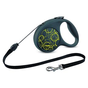 Поводок-рулетка для собак Triol Flexi FDL019 Fun Neon S 5м до 12кг, трос