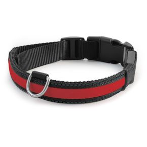 Triol Ошейник светодиодный NIGHT CITY красный, 20*230-310мм