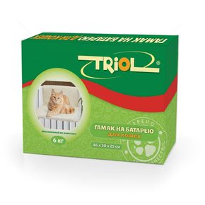 Triol TB13 Гамак на батарею для кошек из овчины, 460*300*250мм