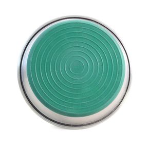 Triol Миска-блюдце металлическая на резинке утяжеленная GREEN
