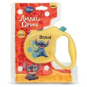 Поводок-рулетка для собак Triol Disney WD1006 Stitch M 5м до 20кг, трос