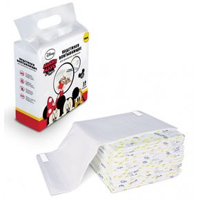Triol Disney WD3017 Подстилки впитывающие на липучках Pluto, 600*600мм (уп. 10шт.)