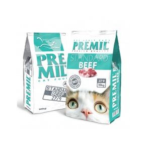 Premil Standard Beef - Премил Стандарт Биф - Полнорационный корм для кошек любого возраста с говядиной