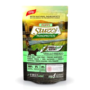 Stuzzy (Стуззи) Monoprotein Паучи для щенков. Свежая телятина. 150 гр