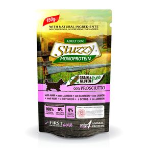 Stuzzy (Стуззи) Monoprotein Паучи для собак. Ветчина. 150 гр