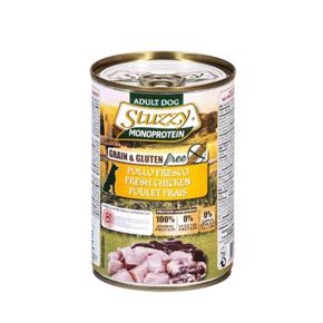 Stuzzy (Стуззи) Monoprotein Консервы для собак. Свежая курица. Банка 400 гр