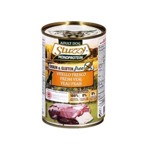 Stuzzy (Стуззи) Monoprotein Консервы для собак. Свежая телятина. Банка 400 гр