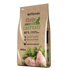 Fitmin Cat Purity Castrate - беззерновой, для взрослых кастрированных и стерилизованных кошек.