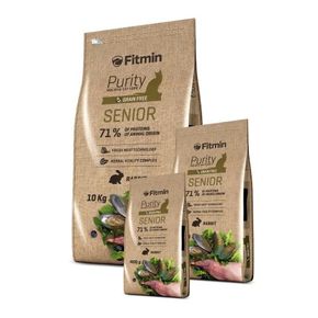 Fitmin Cat Purity Senior - беззерновой корм для пожилых кошек