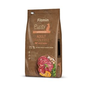 Fitmin Dog Purity Adult Beef беззерновой корм для взрослых собак средних и крупных пород