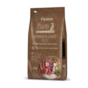 Fitmin Dog Purity Senior & Light Rice, Venison, Lamb - для пожилых собак с рисом, олениной и ягненком