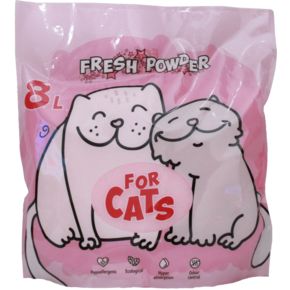 FOR CATS Fresh Powder, силикагелевый наполнитель Звездная пыль