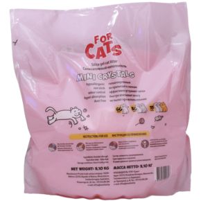 FOR CATS Fresh Powder, силикагелевый наполнитель Звездная пыль