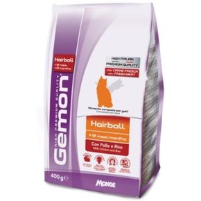 GEMON Cat Hairball корм для кошек для выведения комков шерсти