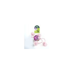 Goods for pets Игрушка Мячик с пластмассовой погремушкой,