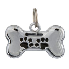 Брелок-украшение адресный TRIXIE , в виде косточки,металл