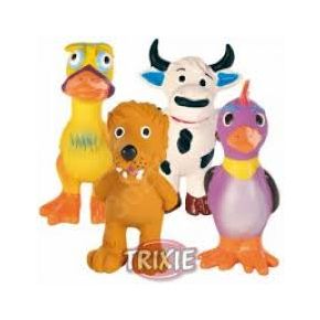 Набор игрушек из латекса TRIXIE, Животные, со звуком,