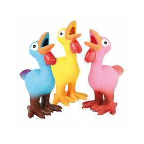 Набор игрушек из латекса TRIXIE Петух, со звуком