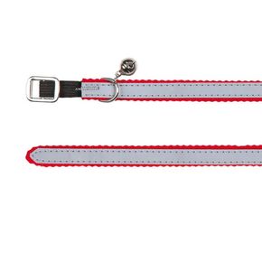 Ошейник TRIXIE для кошек, светоотражающий с колокольчиком, нейлон