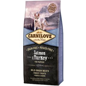Carnilove Salmon & Turkey for Puppies - для щенков всех пород с лососем
