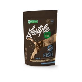 Natures Protection NP Lifestyle Grain Free White Fish Sterilised для стерилизованных с белой рыбой