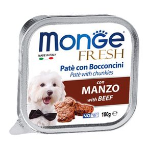 MONGE DOG FRESH BEEF Консервированный корм для собак паштет с говядиной