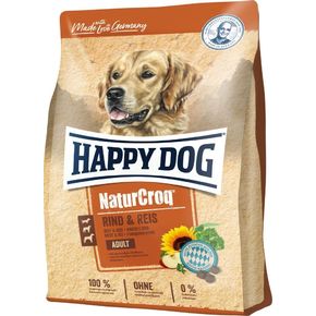 Happy Dog Premium NaturCroq Rind&Reis - Хэппи Дог Натуркрок с говядиной и рисом для взрослых собак всех пород