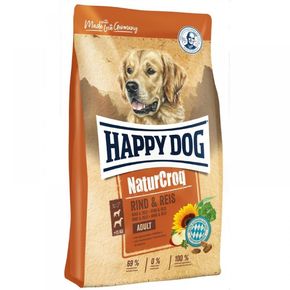 Happy Dog Premium NaturCroq Rind&Reis - Хэппи Дог Натуркрок с говядиной и рисом для взрослых собак всех пород