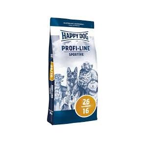 Happy Dog Profi-Line Krokette 26/16 Sportive (спортивный) - полнорационный корм для средних и крупных пород собак с повышенными потребностями в энергии и умеренными нагрузками с домашней птицей.